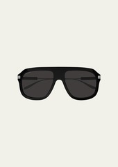 Gucci Men's GG Acetate Aviator Sunglasses