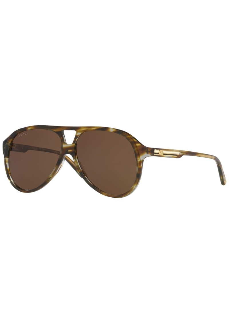 Gucci Men's GG1286S Sunglasses - Tortoise