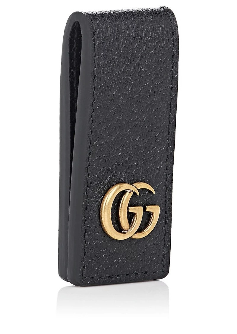 Gucci Gucci Men S Marmont Leather Money Clip Black Misc Accessories - gucci men s marmont leather money clip black