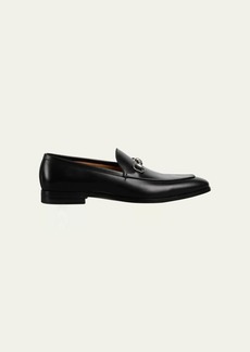 Gucci Men's Next Bit Leather Loafers