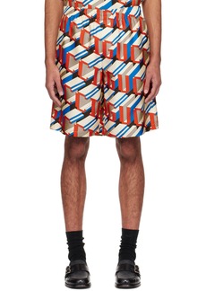 Gucci Multicolor Pixel Shorts