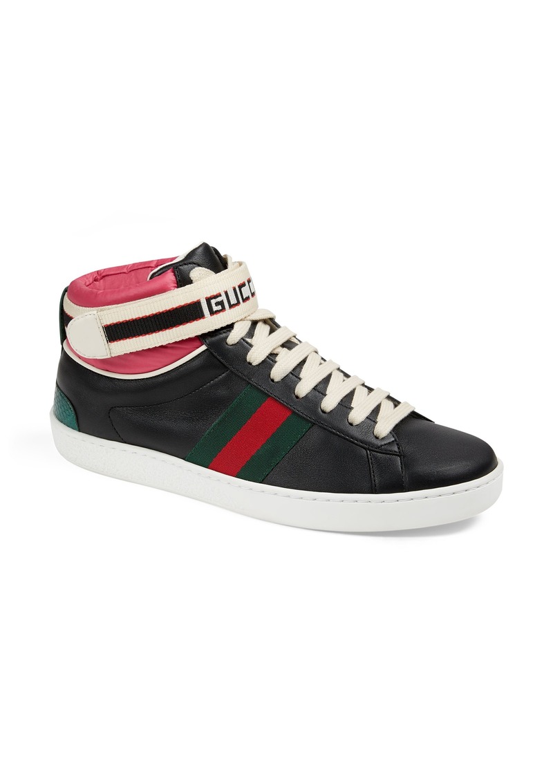 Gucci Gucci New Ace High Top Sneaker 