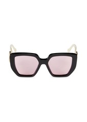 Gucci 54MM Butterfly Sunglasses