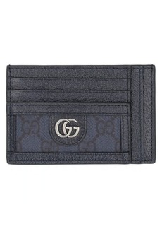 GUCCI OPHIDIA GG SUPREME FABRIC CARD HOLDER
