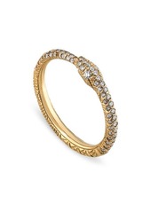 Gucci Ouroboros Diamond Pavé Snake Ring in D0.35 18Kyg at Nordstrom