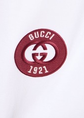 Gucci Patch Cotton Jersey T-shirt