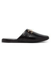 Gucci Pericles leather backless loafers