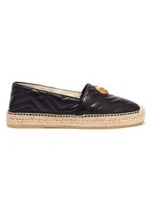 Gucci Pilar GG quilted-leather espadrilles