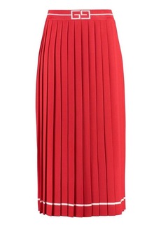 GUCCI PLEATED KNITTED SKIRT