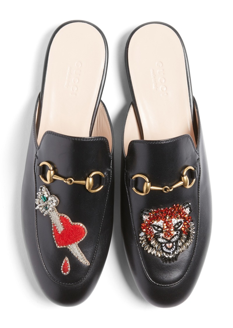 gucci slip on loafers womens