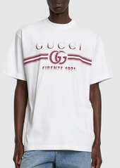Gucci Printed Cotton Jersey T-shirt