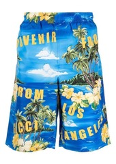 GUCCI Printed swim shorts