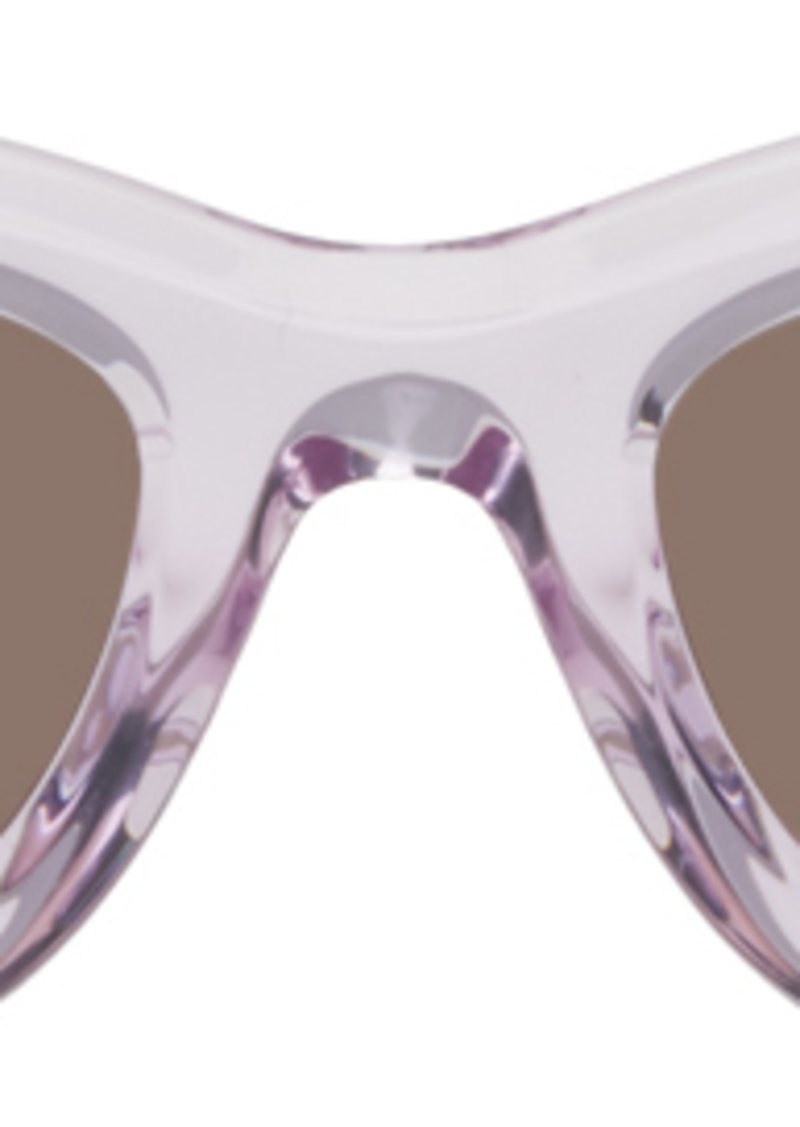 Gucci Purple Cat-Eye Sunglasses