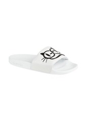 Gucci Pursuit Logo Slide Sandal in Great White at Nordstrom