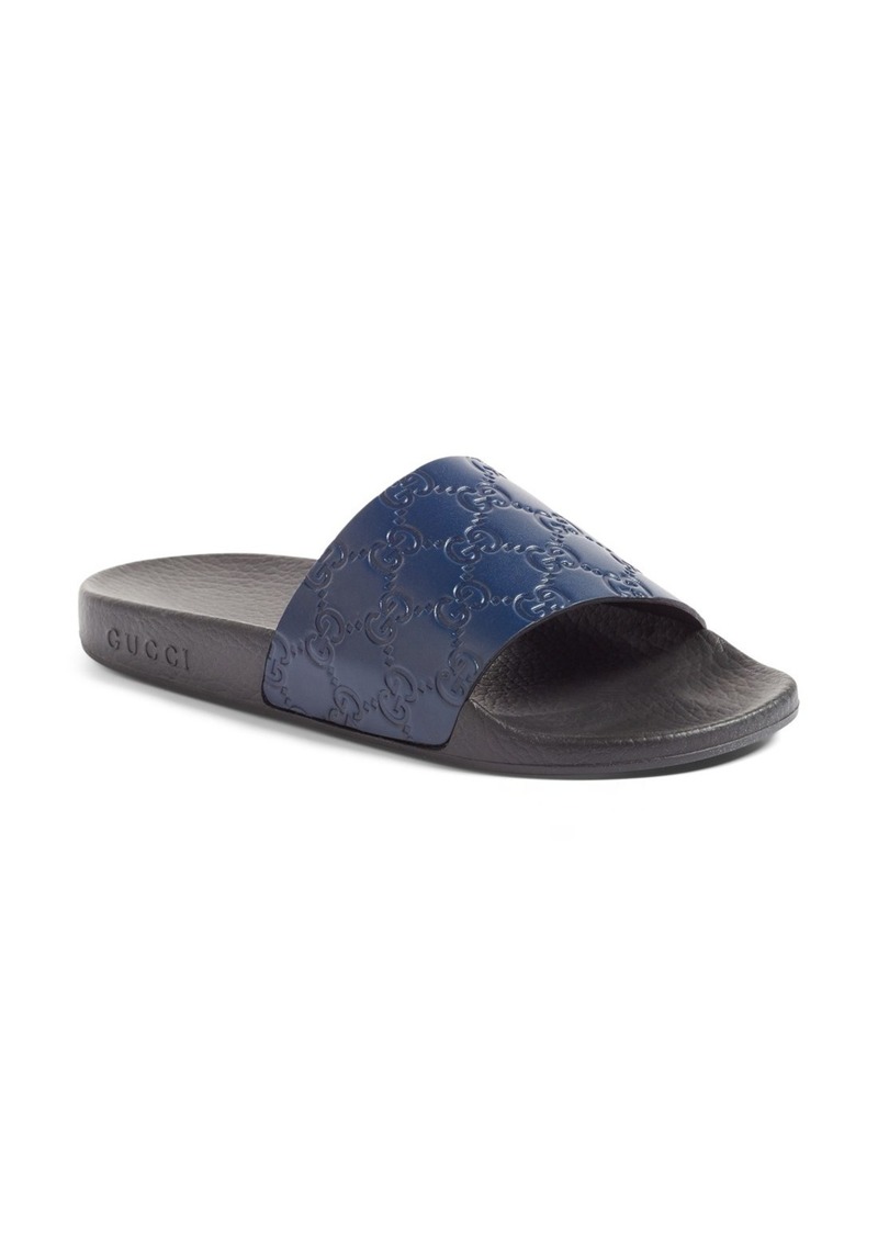 Gucci Gucci Pursuit Logo Slide Sandal (Women) | Shoes - Shop It To Me