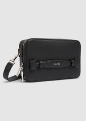 Gucci Script Leather Crossbody Bag