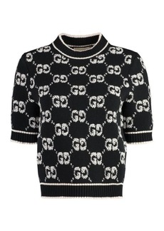 GUCCI SHORT SLEEVE SWEATER