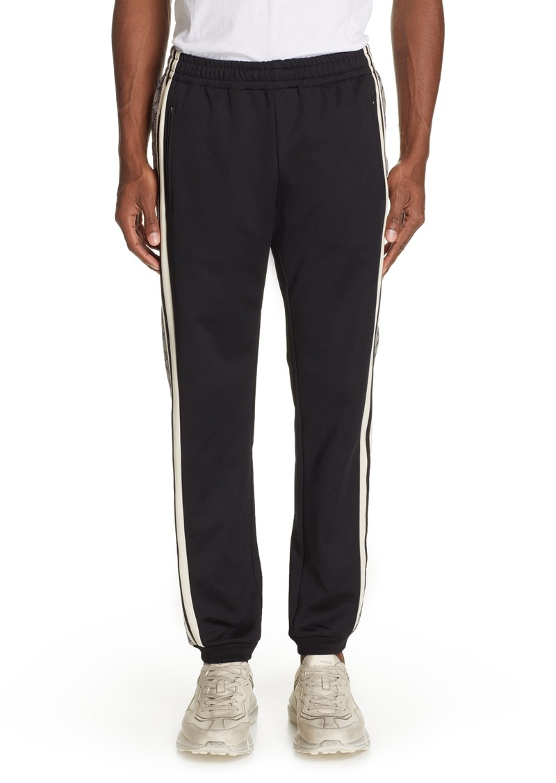 gucci side stripe pants