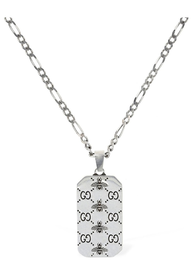 Gucci Signature Silver Necklace