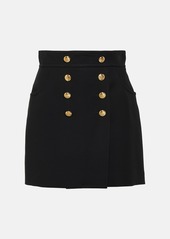 Gucci Silk and wool miniskirt