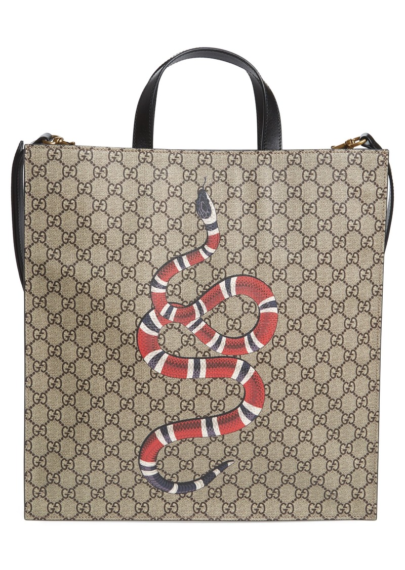 snake print gucci bag