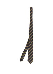 Gucci Striped GG-jacquard silk-satin tie
