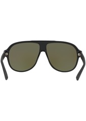 Gucci Sunglasses, GG0009S - BLACK/GREEN
