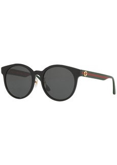 Gucci Women's Sunglasses, GG0416SK - BLACK SHINY / GREY