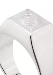 Unisex Gucci Tag Ring