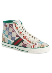 Gucci Tennis 1977 High Top Sneaker in Ivory Multi at Nordstrom