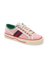 Gucci Tennis 1977 Lace-Up Sneaker in Wild Rose at Nordstrom