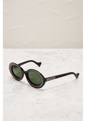 Gucci Tinted Round Sunglasses