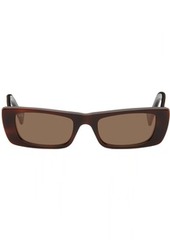 Gucci Tortoiseshell Rectangular Sunglasses