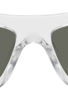 Gucci Transparent Rectangular Sunglasses