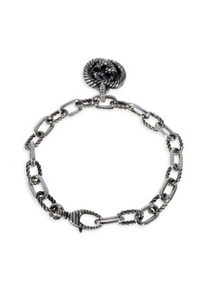 Gucci Twisted G Bracelet In Sterling Silver