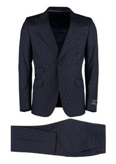 GUCCI TWO-PIECE SUIT IN WOOL