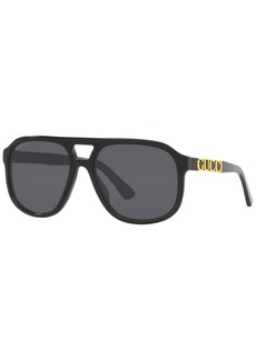 Gucci Unisex Polarized Sunglasses, GG1188S - Black