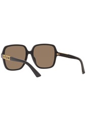 Gucci Unisex Polarized Sunglasses, GG1189S - Silver-Tone