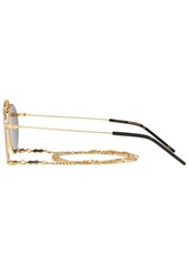 Gucci Unisex Sunglasses, GG1034S48 - Gold-Tone