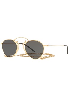 Gucci Unisex Sunglasses, GC001637 48 - Gold-Tone