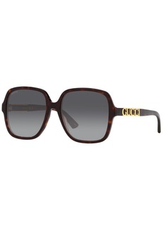 Saks OFF 5TH Gucci 60MM Square Sunglasses With Detachable Charm 595.00