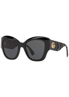 Gucci Unisex Sunglasses, GG0808S - Shiny Black