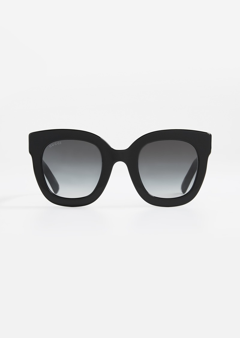gucci urban stars rectangle sunglasses