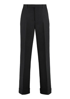 GUCCI VIRGIN WOOL TAILORED TROUSERS