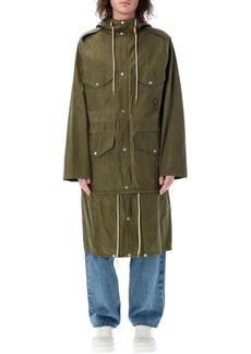 GUCCI Waxed cotton adjustable length jacket
