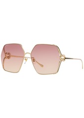 Gucci Women's Sunglasses, GG1322SA - Gold/Pink Gradient