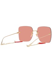 Gucci Women's Sunglasses, GC001887 - Gold-Tone Shiny