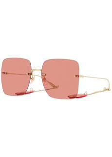 Gucci Women's Sunglasses, GG1147S - Gold-Tone Shiny