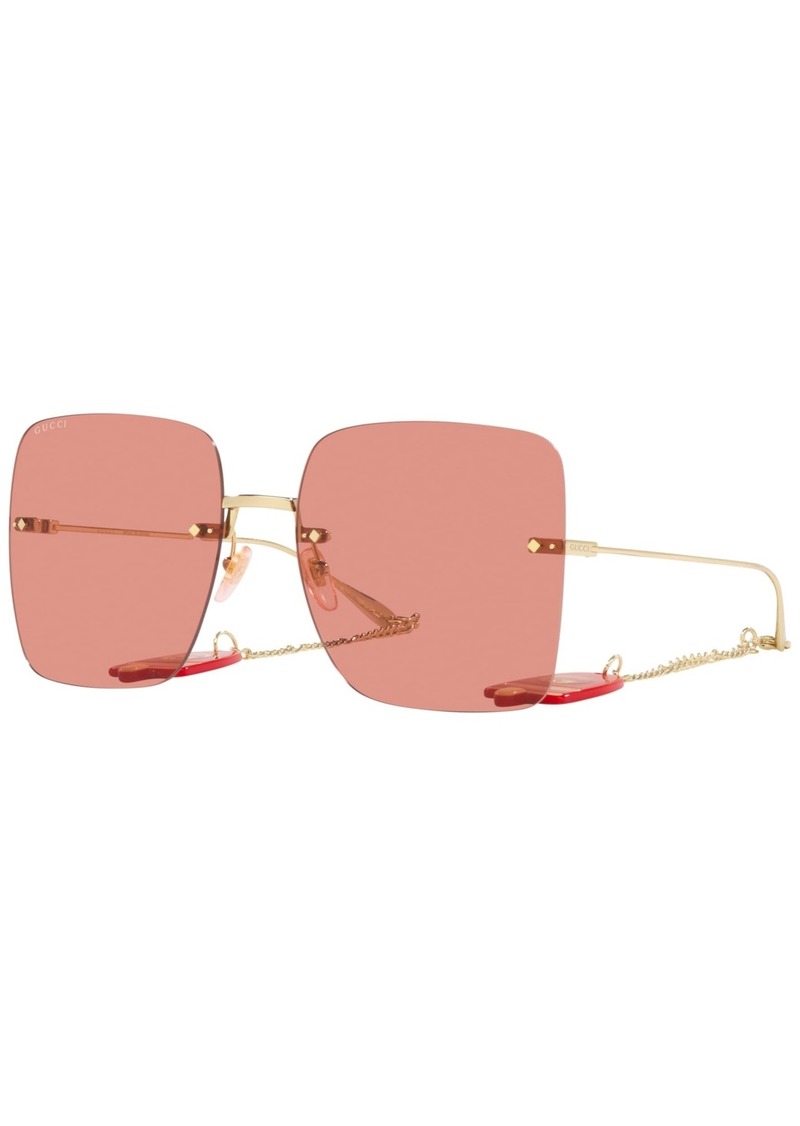 Gucci Women's Sunglasses, GG1147S - Gold-Tone Shiny