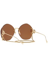 Gucci Women's Sunglasses, GG1203S - Gold-Tone